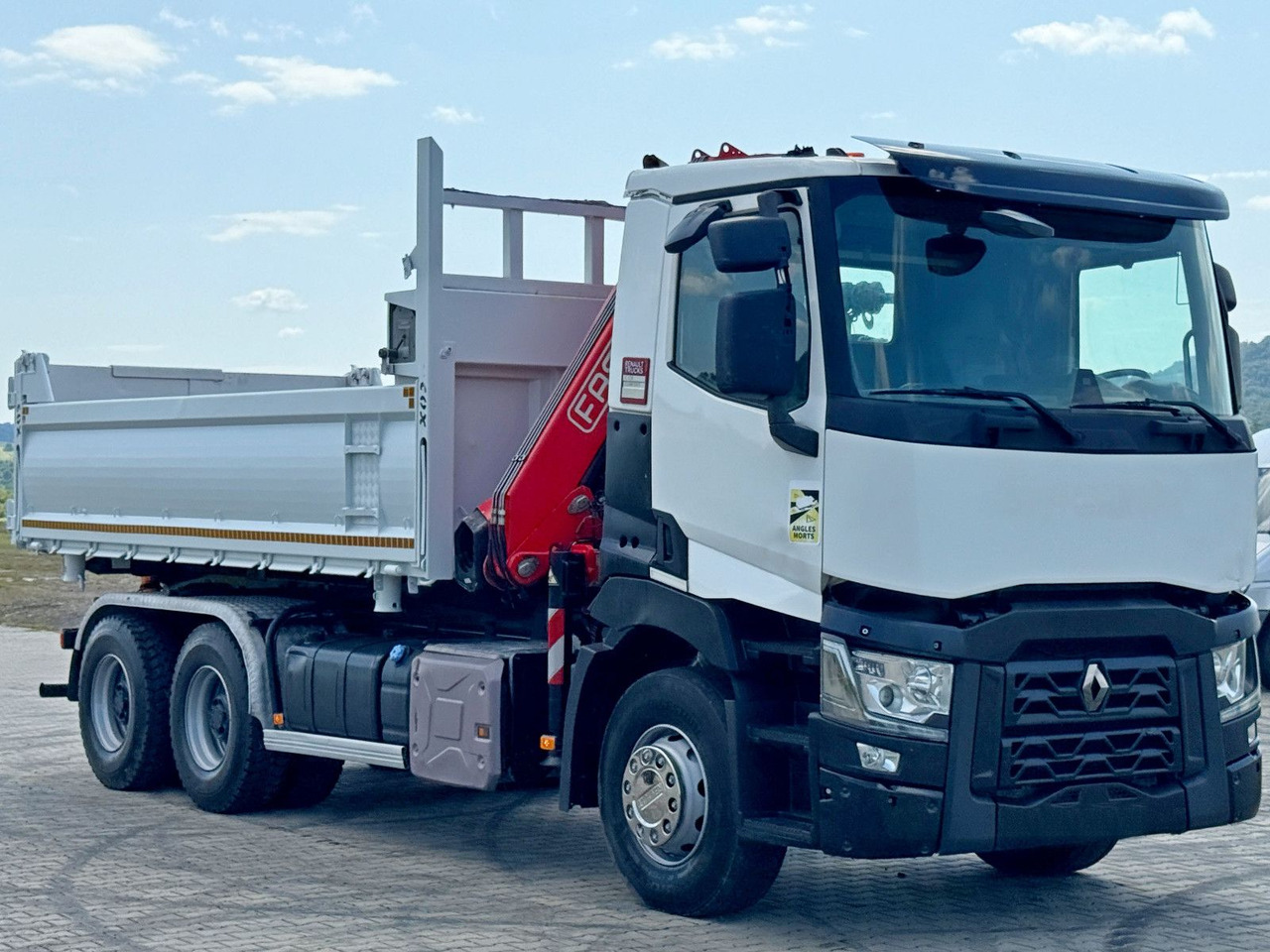 Renault C 430 * FASSI F165A.0.23 + FUNK * 6x4 - قلابات, شاحنة كرين: صور 4 Renault C 430 * FASSI F165A.0.23 + FUNK * 6x4 - قلابات, شاحنة كرين: صور 4