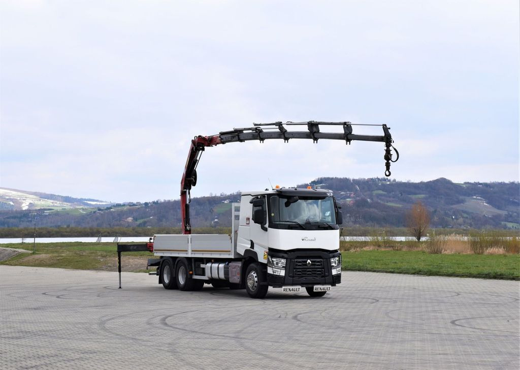 Renault C 460 * HMF 1510 K6 + FUNK * 6x4 - شاحنة كرين, شاحنات مسطحة: صور 2 Renault C 460 * HMF 1510 K6 + FUNK * 6x4 - شاحنة كرين, شاحنات مسطحة: صور 2