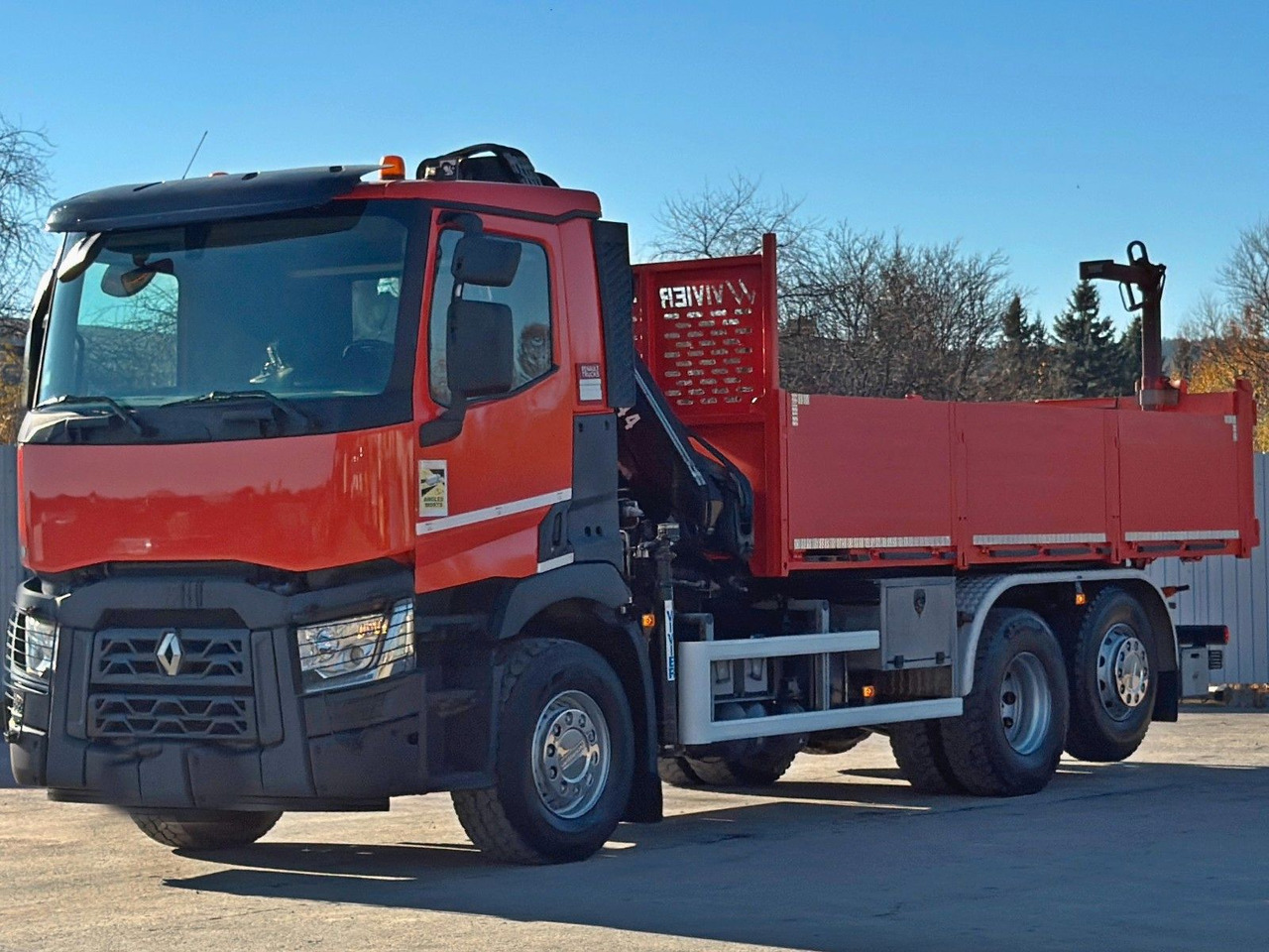 Renault C430 * HIAB 144 BS - 3 HIDUO+ FUNK/ 6x2 - شاحنة كرين: صور 4 Renault C430 * HIAB 144 BS - 3 HIDUO+ FUNK/ 6x2 - شاحنة كرين: صور 4