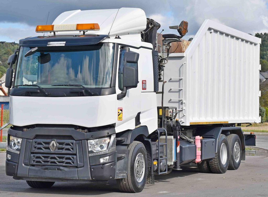 Renault C460* ABROLLKIPPER *KESLA 21172 * TOPZUSTAND - شاحنة كرين, قلابات: صور 4 Renault C460* ABROLLKIPPER *KESLA 21172 * TOPZUSTAND - شاحنة كرين, قلابات: صور 4