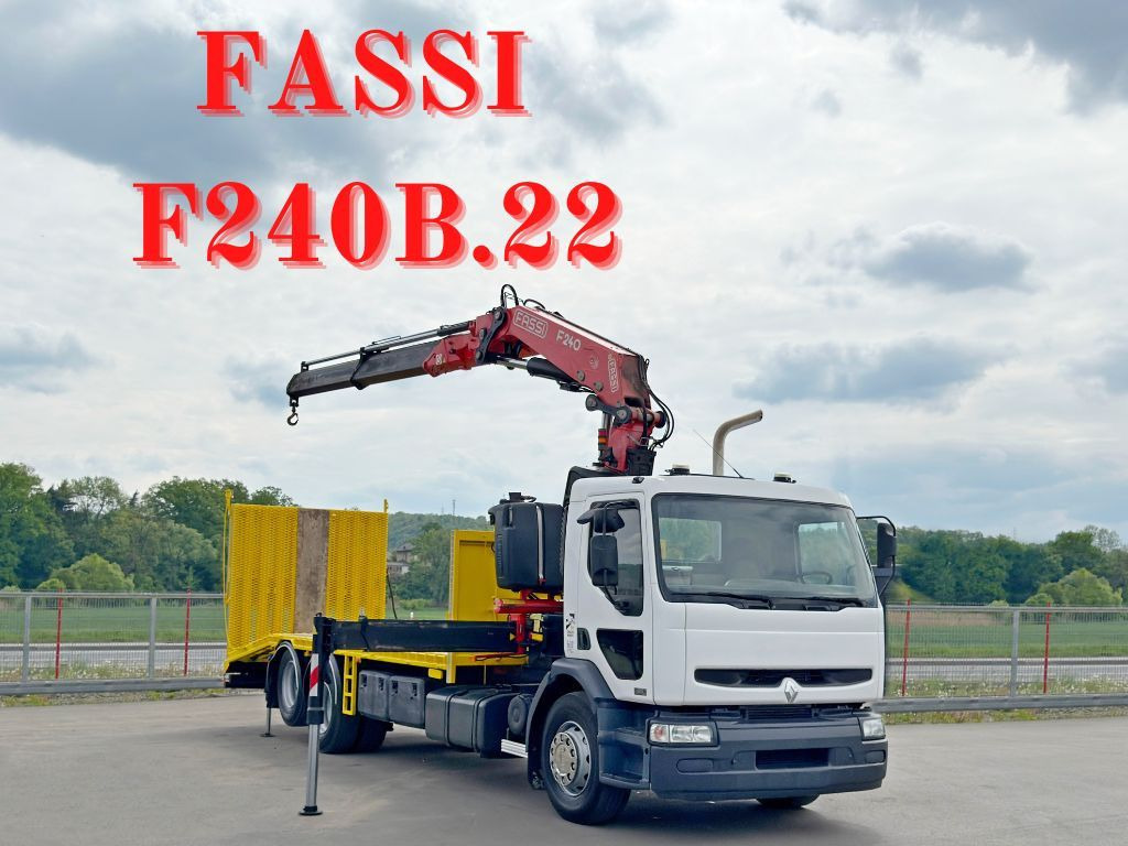 Renault PREMIUM 320 * FASSI F240B.22 + FUNK* TOP - سيارة السحب للتصليح: صور 1 Renault PREMIUM 320 * FASSI F240B.22 + FUNK* TOP - سيارة السحب للتصليح: صور 1