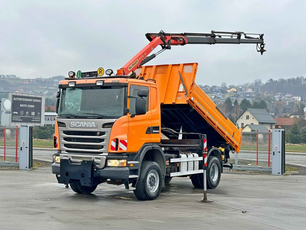 Scania G360 Kipper 4,10m *PK 11002 B + FUNK *4x4 - قلابات, شاحنة كرين: صور 2 Scania G360 Kipper 4,10m *PK 11002 B + FUNK *4x4 - قلابات, شاحنة كرين: صور 2