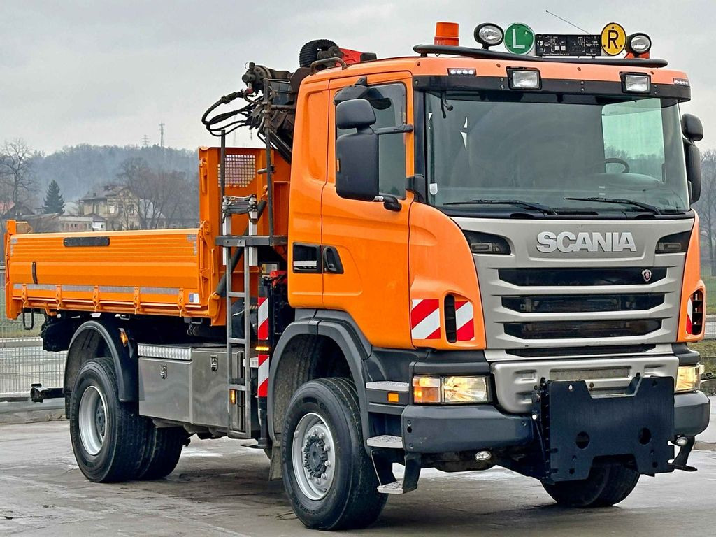 Scania G360 Kipper 4,10m *PK 11002 B + FUNK *4x4 - قلابات, شاحنة كرين: صور 3 Scania G360 Kipper 4,10m *PK 11002 B + FUNK *4x4 - قلابات, شاحنة كرين: صور 3
