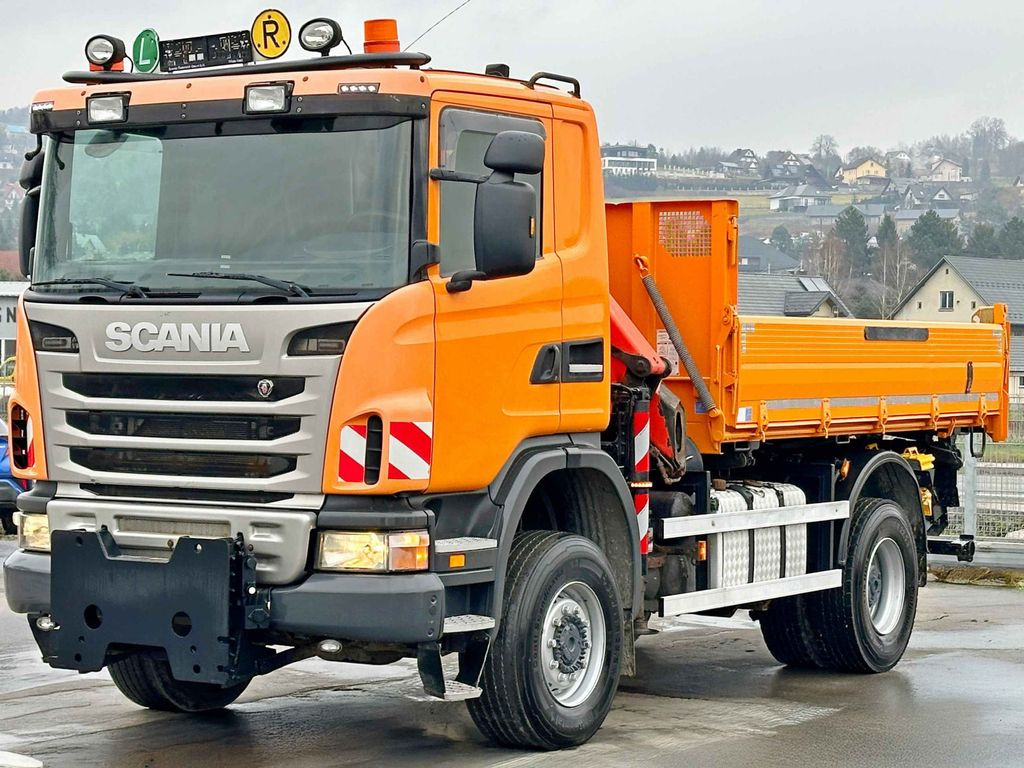 Scania G360 Kipper 4,10m *PK 11002 B + FUNK *4x4 - قلابات, شاحنة كرين: صور 3 Scania G360 Kipper 4,10m *PK 11002 B + FUNK *4x4 - قلابات, شاحنة كرين: صور 3