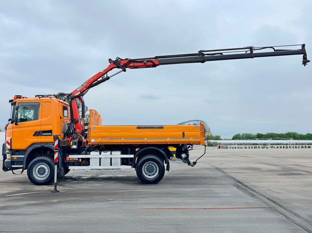 Scania G360 Kipper 4,10m *PK 11002 B + FUNK *4x4 - قلابات, شاحنة كرين: صور 5 Scania G360 Kipper 4,10m *PK 11002 B + FUNK *4x4 - قلابات, شاحنة كرين: صور 5