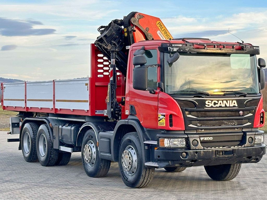 Scania P 400 Kipper 6,80 m * PK 33002-EH D + FUNK * 8x4 Scania P 400 Kipper 6,80 m * PK 33002-EH D + FUNK * 8x4 - قلابات, شاحنة كرين: صور 3 Scania P 400 Kipper 6,80 m * PK 33002-EH D + FUNK * 8x4 Scania P 400 Kipper 6,80 m * PK 33002-EH D + FUNK * 8x4 - قلابات, شاحنة كرين: صور 3
