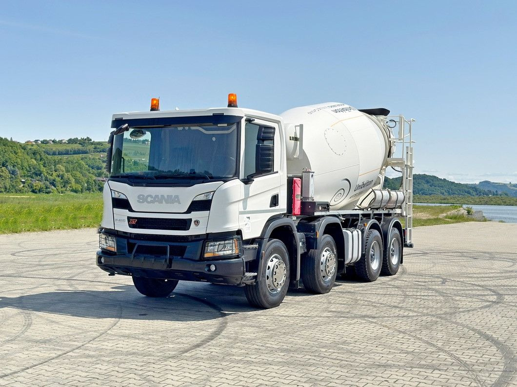 Scania P 410 XT * Betonmischer * 8x4 * TOPZUSTAND - شاحنة خلاطة خرسانة: صور 2 Scania P 410 XT * Betonmischer * 8x4 * TOPZUSTAND - شاحنة خلاطة خرسانة: صور 2