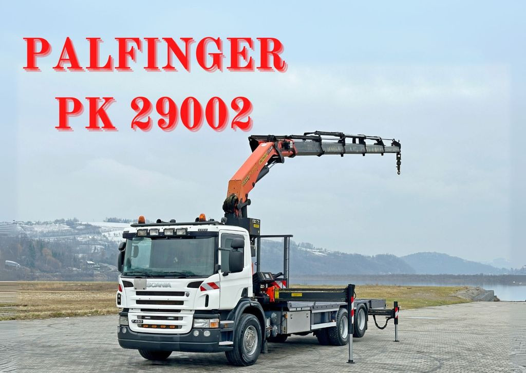 Scania P 420* PLATFORM 6,80m * PK 29002+FUNK * TOP Scania P 420* PLATFORM 6,80m * PK 29002+FUNK * TOP - شاحنة كرين, شاحنات مسطحة: صور 1 Scania P 420* PLATFORM 6,80m * PK 29002+FUNK * TOP Scania P 420* PLATFORM 6,80m * PK 29002+FUNK * TOP - شاحنة كرين, شاحنات مسطحة: صور 1