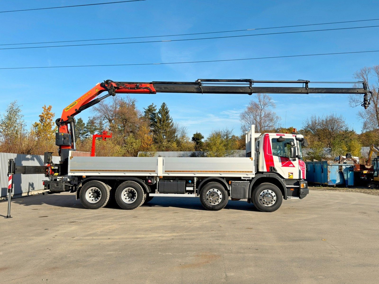 Scania P 450* PRITSCHE 6,90m * PK 23002- SH C FUNK *8x4 - شاحنة كرين: صور 5 Scania P 450* PRITSCHE 6,90m * PK 23002- SH C FUNK *8x4 - شاحنة كرين: صور 5