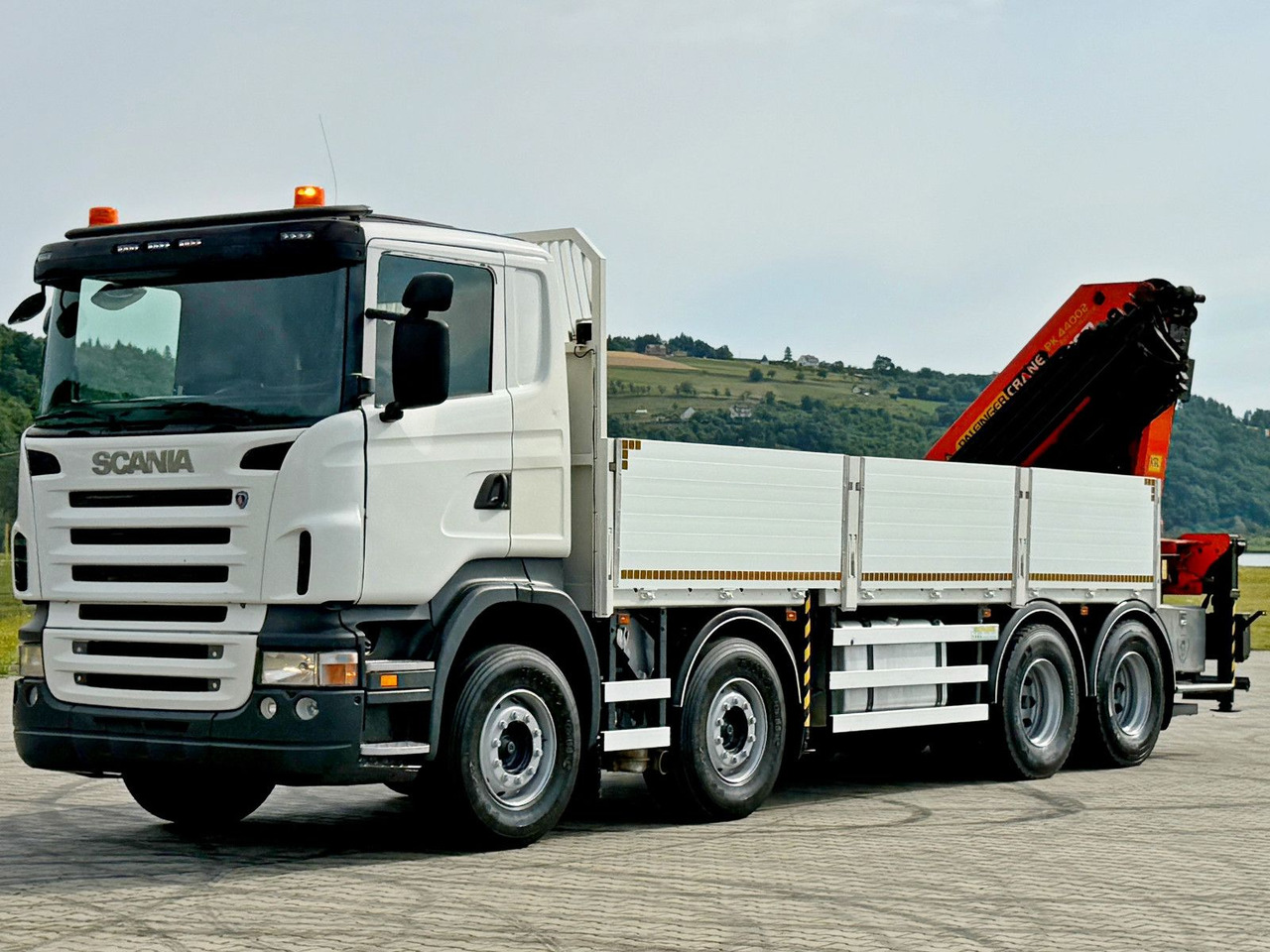 Scania R 420 PRITSCHE 6,47 m * PK 44002/FUNK * 8x4 /TOP - شاحنة كرين: صور 4 Scania R 420 PRITSCHE 6,47 m * PK 44002/FUNK * 8x4 /TOP - شاحنة كرين: صور 4