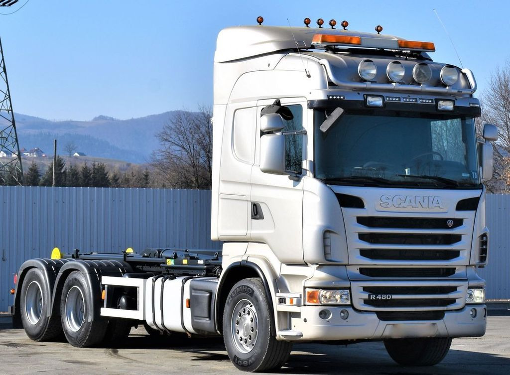 Scania R 480 Abrollkipper * 6x4 * Top Zustand ! Scania R 480 Abrollkipper * 6x4 * Top Zustand ! - شاحنة ذات الخطاف: صور 3 Scania R 480 Abrollkipper * 6x4 * Top Zustand ! Scania R 480 Abrollkipper * 6x4 * Top Zustand ! - شاحنة ذات الخطاف: صور 3
