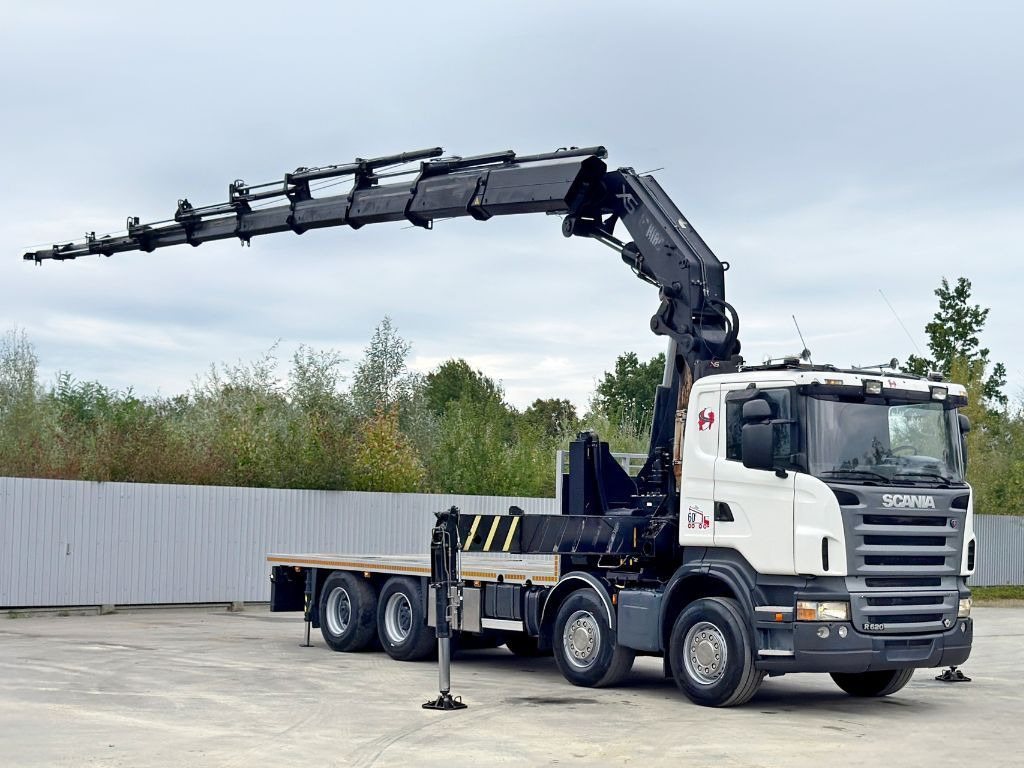 Scania R 620*PLATFORM 6,45m*HIAB 600 E - 9 + FUNK / 8x4 - شاحنة كرين: صور 2 Scania R 620*PLATFORM 6,45m*HIAB 600 E - 9 + FUNK / 8x4 - شاحنة كرين: صور 2
