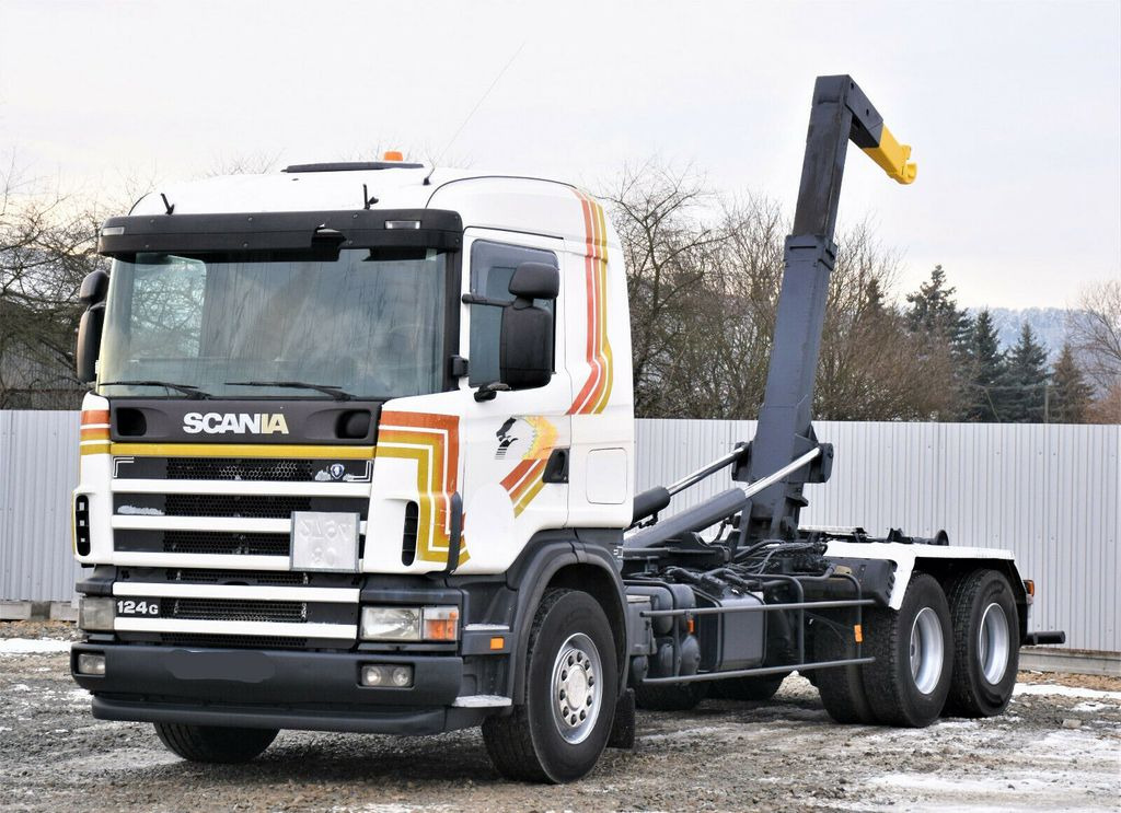 Scania R124 470 Abrollkipper *6x2* Top Zustand ! Scania R124 470 Abrollkipper * 6x2 * Motor Problem - شاحنة ذات الخطاف: صور 2 Scania R124 470 Abrollkipper *6x2* Top Zustand ! Scania R124 470 Abrollkipper * 6x2 * Motor Problem - شاحنة ذات الخطاف: صور 2