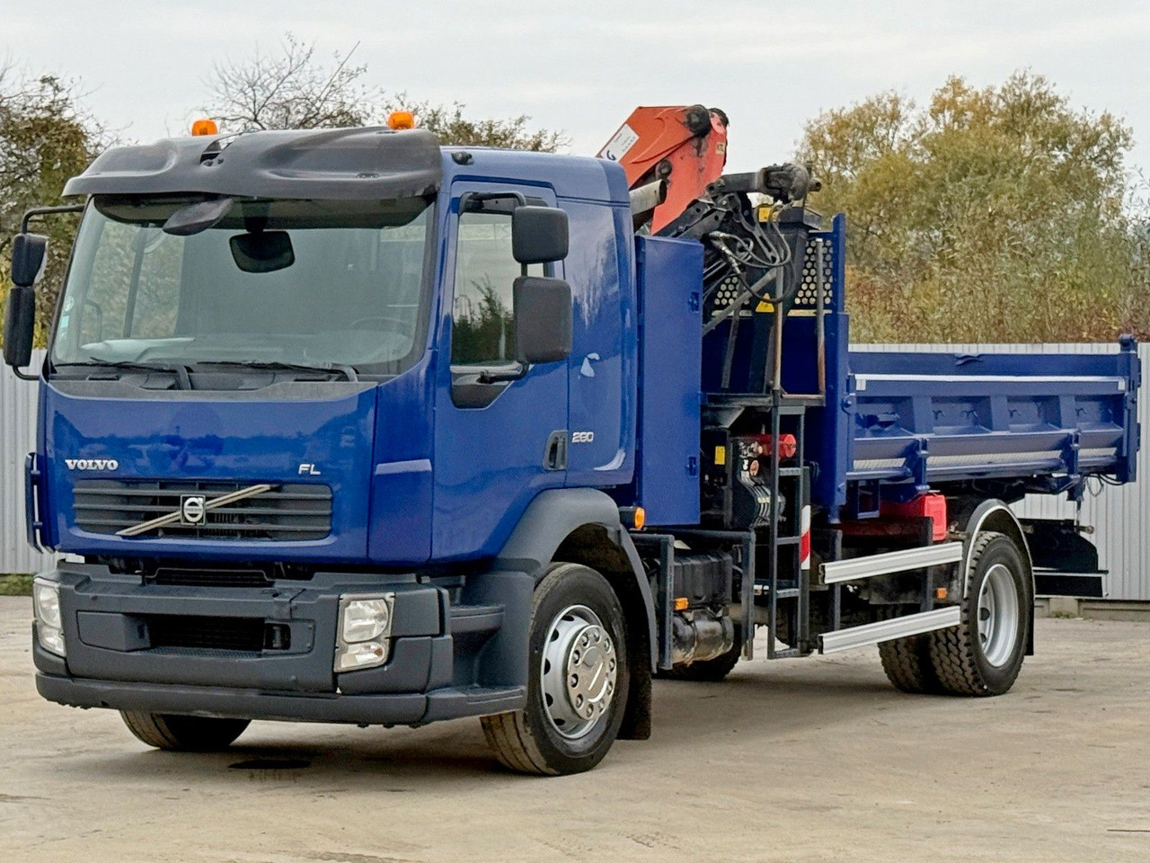 Volvo FL280 KIPPER 4,35m * PALFINGER PK 10000 + FUNK - قلابات, شاحنة كرين: صور 4 Volvo FL280 KIPPER 4,35m * PALFINGER PK 10000 + FUNK - قلابات, شاحنة كرين: صور 4