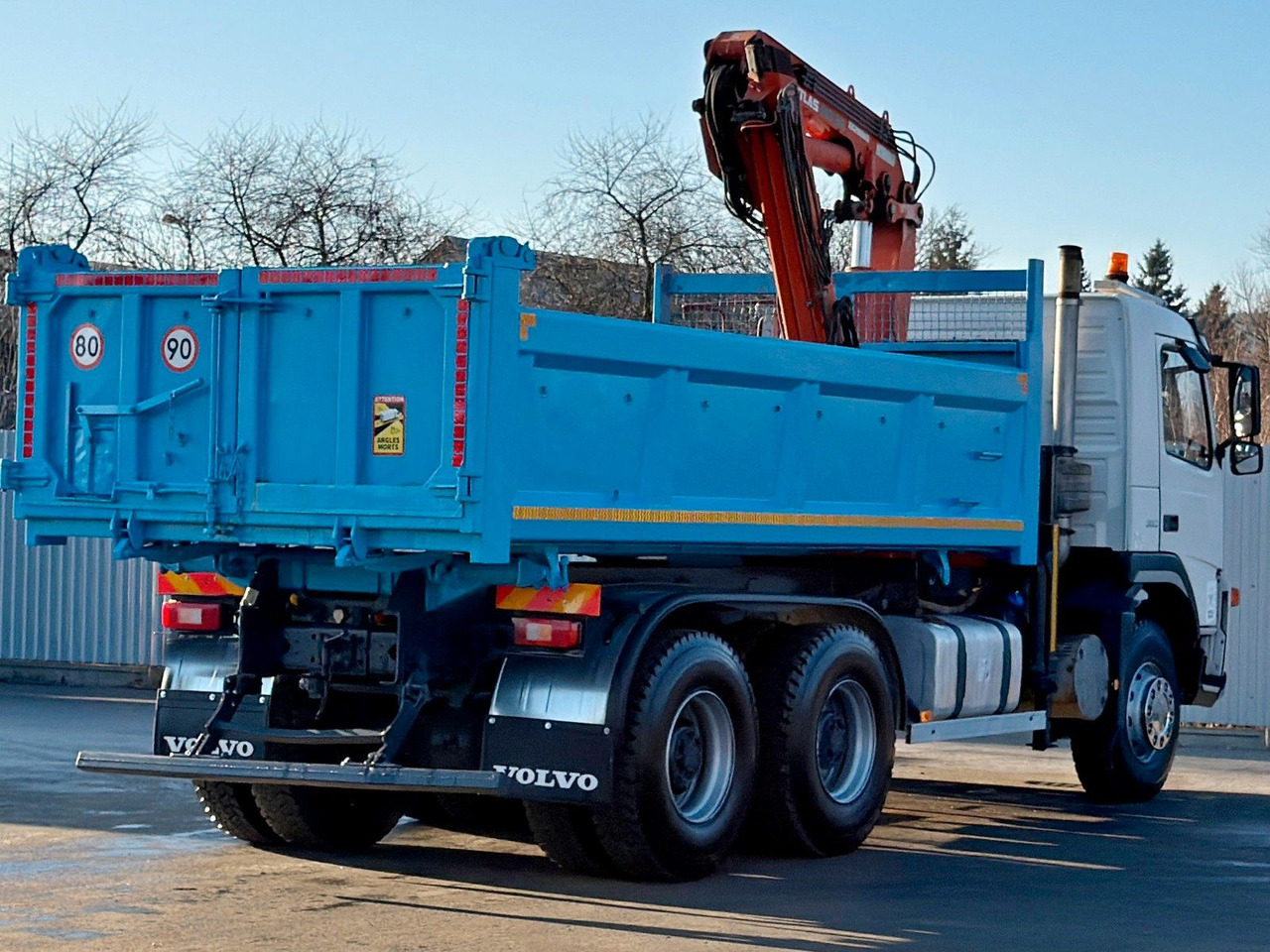Volvo FM 380 Kipper 5,10 m * ATLAS TEREX 135.2ME-A2 - قلابات, شاحنة كرين: صور 5 Volvo FM 380 Kipper 5,10 m * ATLAS TEREX 135.2ME-A2 - قلابات, شاحنة كرين: صور 5