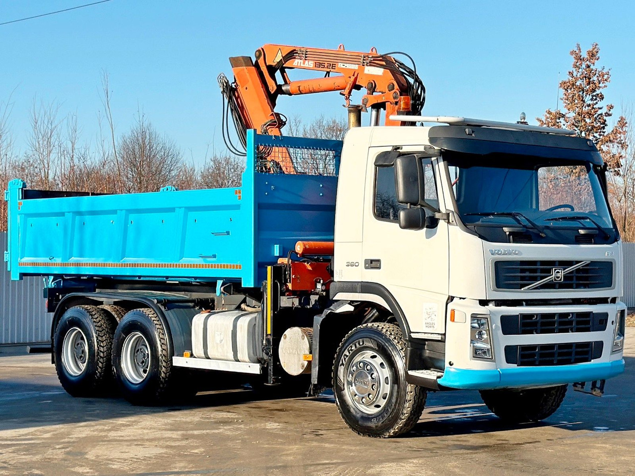 Volvo FM 380 Kipper 5,10 m * ATLAS TEREX 135.2ME-A2 - قلابات, شاحنة كرين: صور 2 Volvo FM 380 Kipper 5,10 m * ATLAS TEREX 135.2ME-A2 - قلابات, شاحنة كرين: صور 2