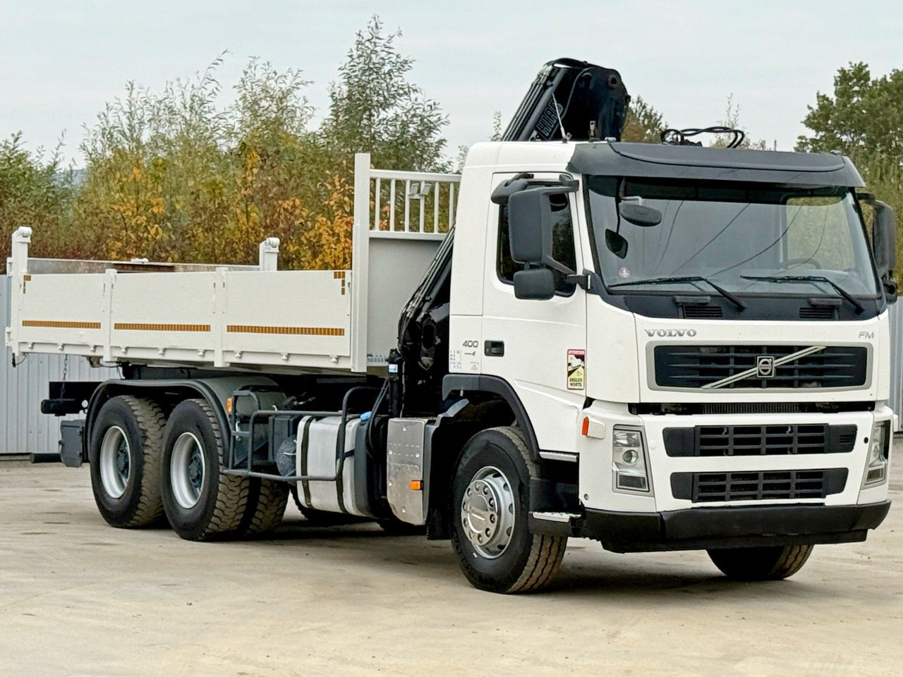 Volvo FM 400 Kipper 6,20m * HIAB 144 B-3 HIDUO* 6x4 - شاحنة كرين: صور 5 Volvo FM 400 Kipper 6,20m * HIAB 144 B-3 HIDUO* 6x4 - شاحنة كرين: صور 5