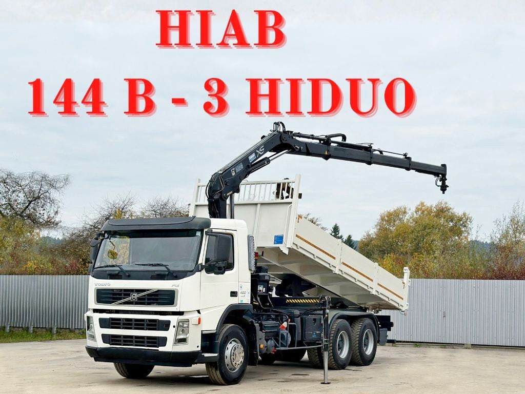 Volvo FM 400 Kipper 6,20m * HIAB 144 B-3 HIDUO* 6x4 - قلابات: صور 1 Volvo FM 400 Kipper 6,20m * HIAB 144 B-3 HIDUO* 6x4 - قلابات: صور 1