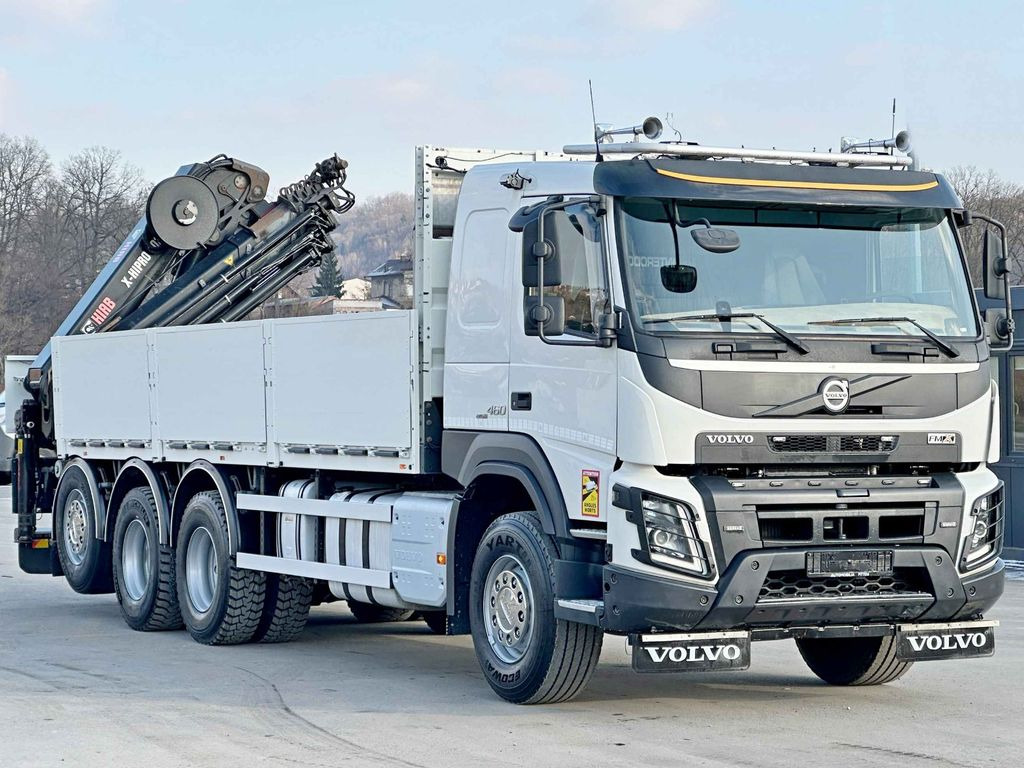 Volvo FMX 460 HIAB X - HIPRO 302 EP - 5 + FUNK/ 8x4 - شاحنة كرين, شاحنات مسطحة: صور 4 Volvo FMX 460 HIAB X - HIPRO 302 EP - 5 + FUNK/ 8x4 - شاحنة كرين, شاحنات مسطحة: صور 4