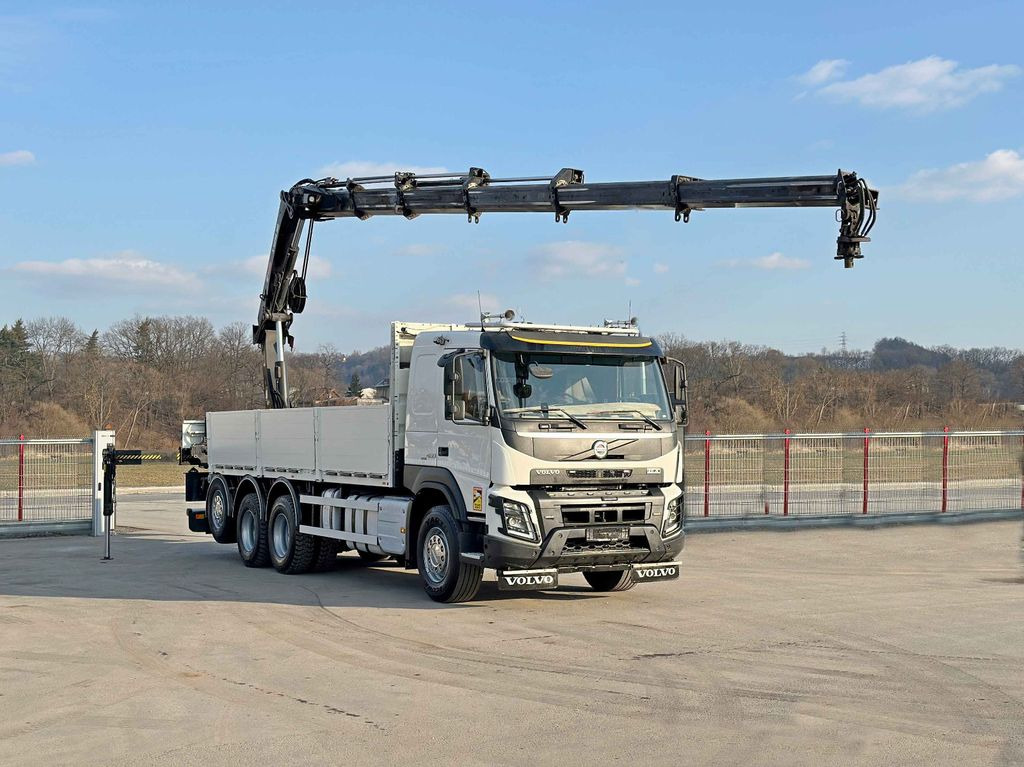 Volvo FMX 460 HIAB X - HIPRO 302 EP - 5 + FUNK/ 8x4 - شاحنة كرين, شاحنات مسطحة: صور 2 Volvo FMX 460 HIAB X - HIPRO 302 EP - 5 + FUNK/ 8x4 - شاحنة كرين, شاحنات مسطحة: صور 2