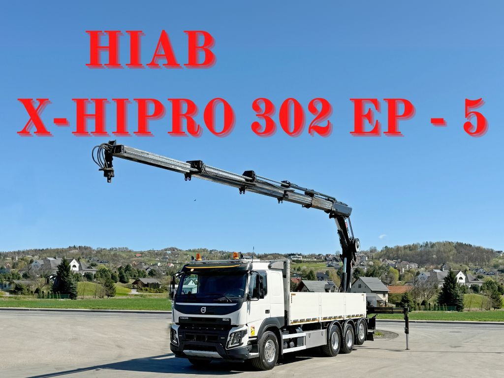 Volvo FMX 460 HIAB X - HIPRO 302 EP - 5 + FUNK/ 8x4 - شاحنة كرين: صور 1 Volvo FMX 460 HIAB X - HIPRO 302 EP - 5 + FUNK/ 8x4 - شاحنة كرين: صور 1