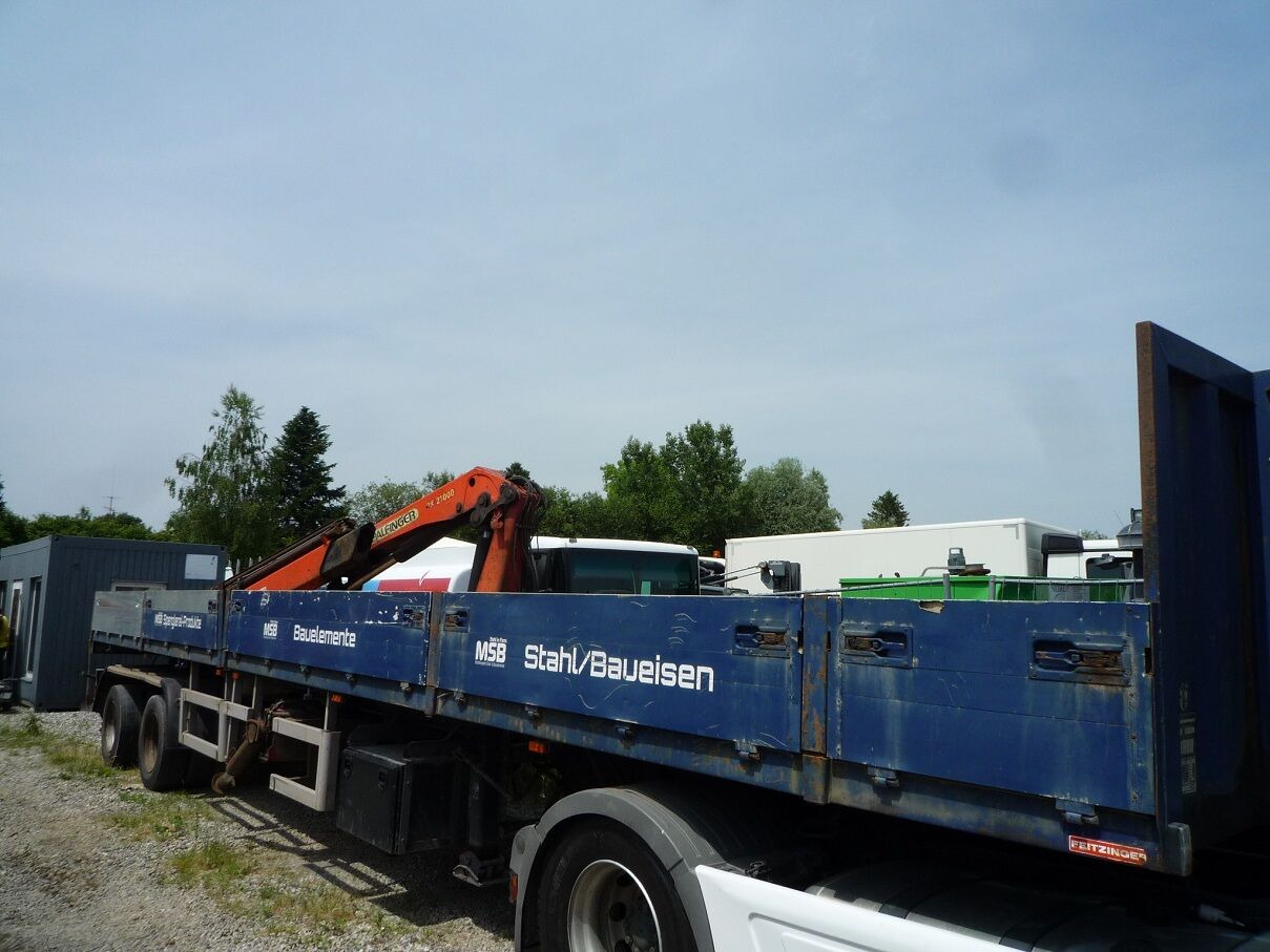 نصف مقطورة مسطحة Diversen SPL 2.18L Grünenfelder SPL 2.18L: صور 16