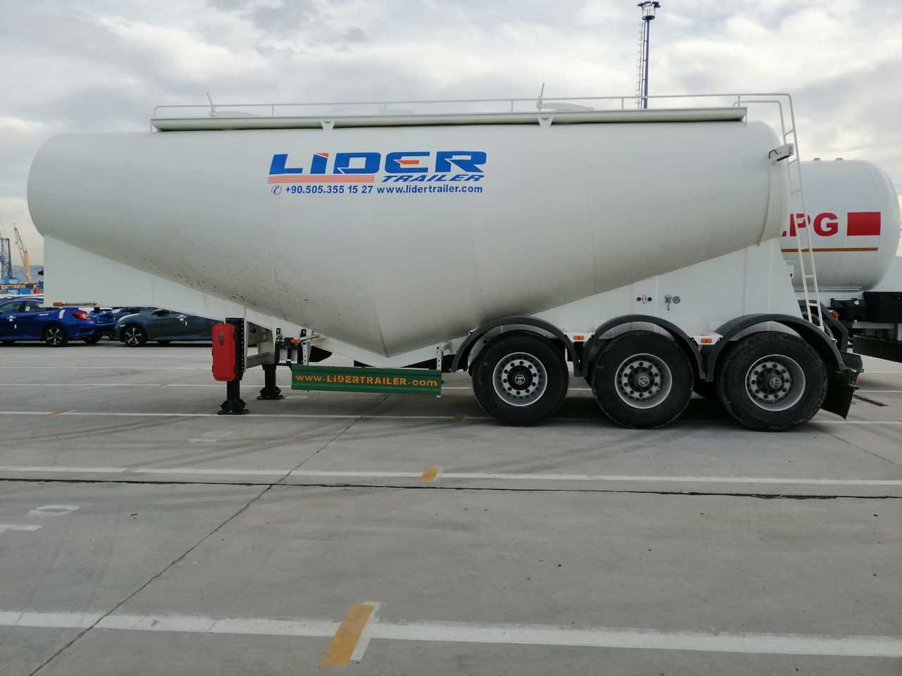 جديد نصف مقطورة صهريج لنقل الخرسانة LIDER 2024 MODEL NEW CEMENT TANKER: صور 15