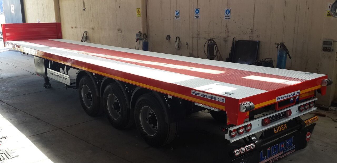 جديد مقطورات مسطحة LIDER 2024 YEAR NEW TRAILER FOR SALE (MANUFACTURER COMPANY): صور 8