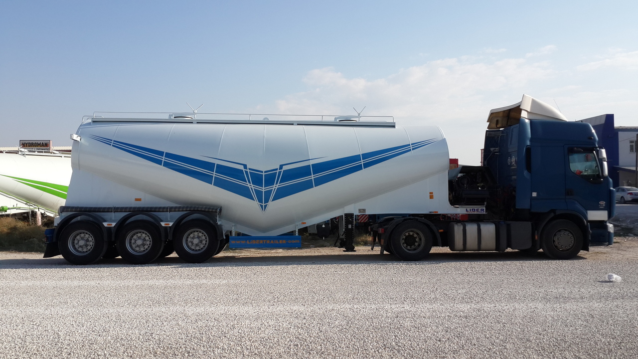 جديد نصف مقطورة صهريج لنقل الخرسانة LIDER 2025  MODEL NEW CEMENT TANKER: صور 10