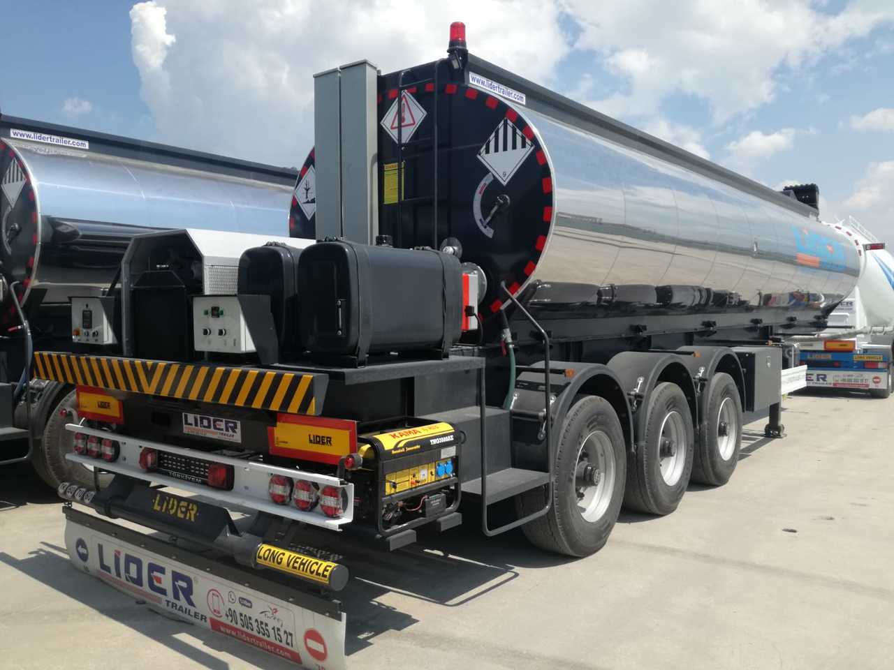 جديد نصف مقطورة صهريج LIDER 2025  year NEW directly From Manufacturer compale stock any ready: صور 8