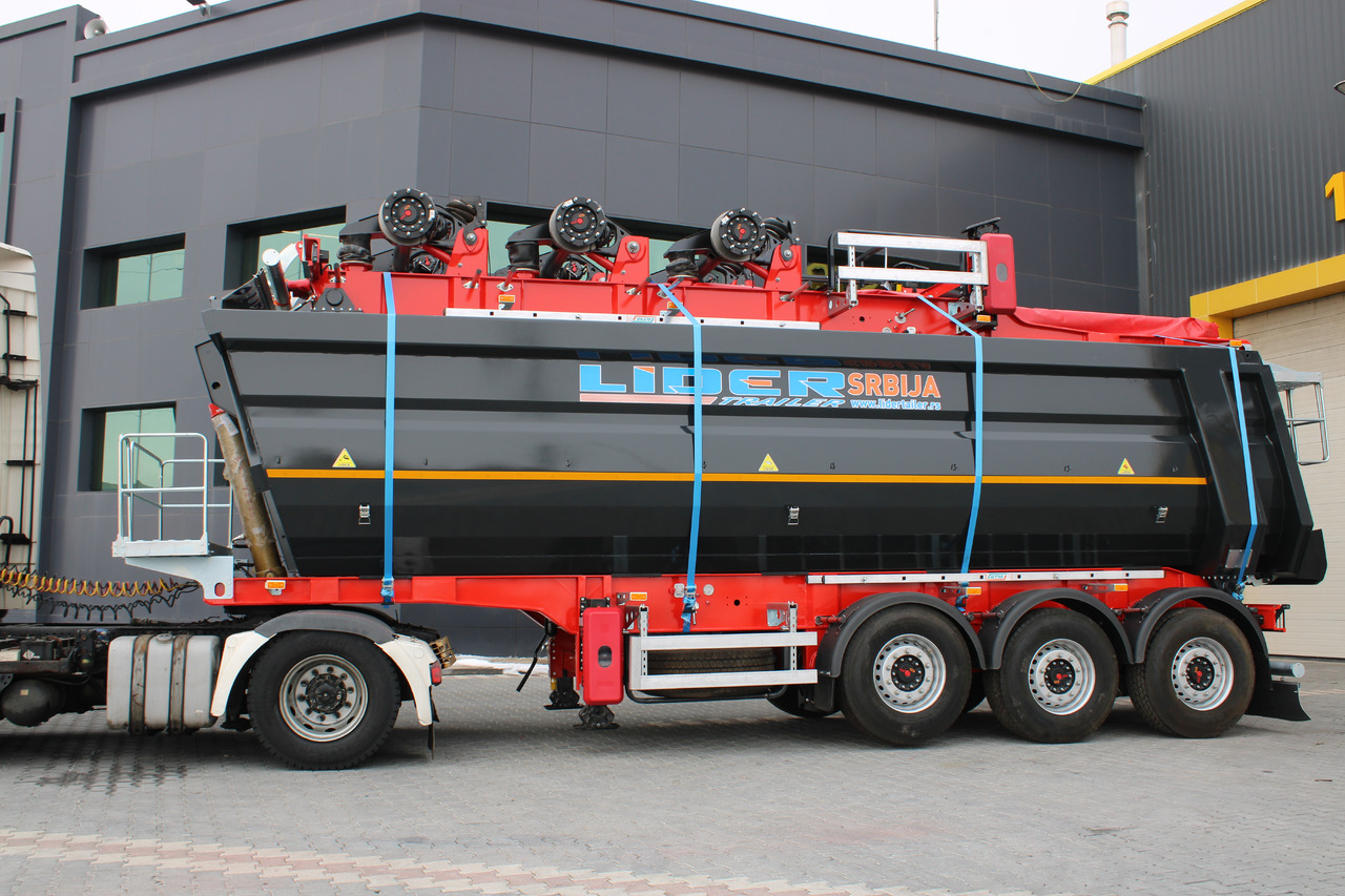 LIDER LIDER DUMPER READY STOCKS NEW 2025 YEAR - قلابة نصف مقطورة: صور 3 LIDER LIDER DUMPER READY STOCKS NEW 2025 YEAR - قلابة نصف مقطورة: صور 3