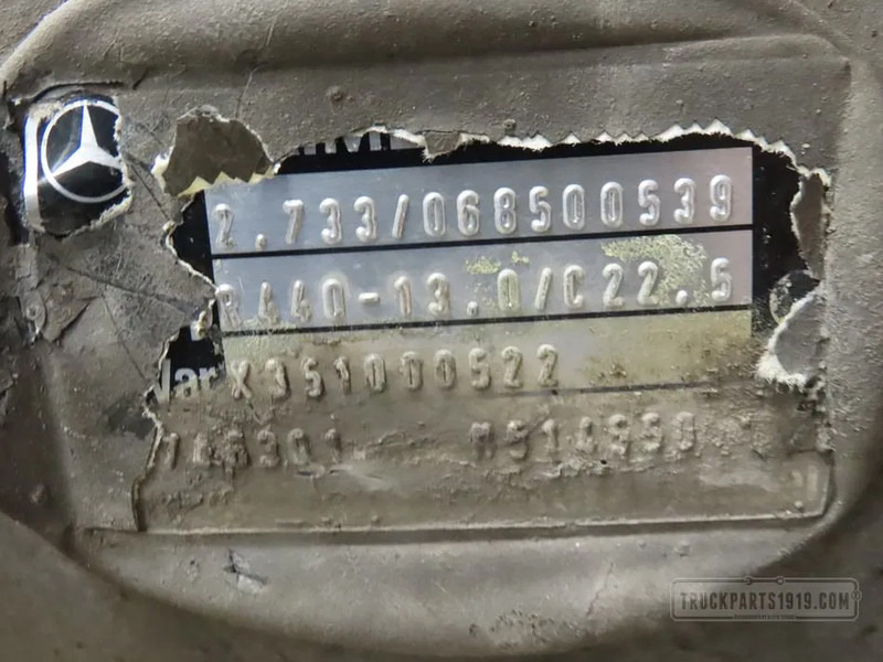 Mercedes-Benz 0003504303 Differentieel R440 R=2.733 MB - التفاضلية والعتاد - شاحنة: صور 3 Mercedes-Benz 0003504303 Differentieel R440 R=2.733 MB - التفاضلية والعتاد - شاحنة: صور 3