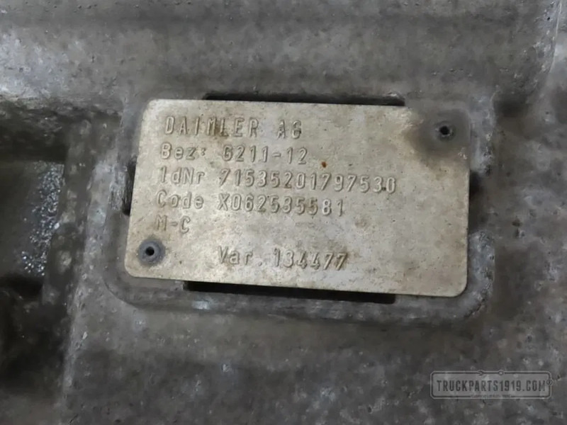 Mercedes-Benz 0012603600 Versnellingsbak G211-12 MB MP4 - علبة التروس - شاحنة: صور 3 Mercedes-Benz 0012603600 Versnellingsbak G211-12 MB MP4 - علبة التروس - شاحنة: صور 3