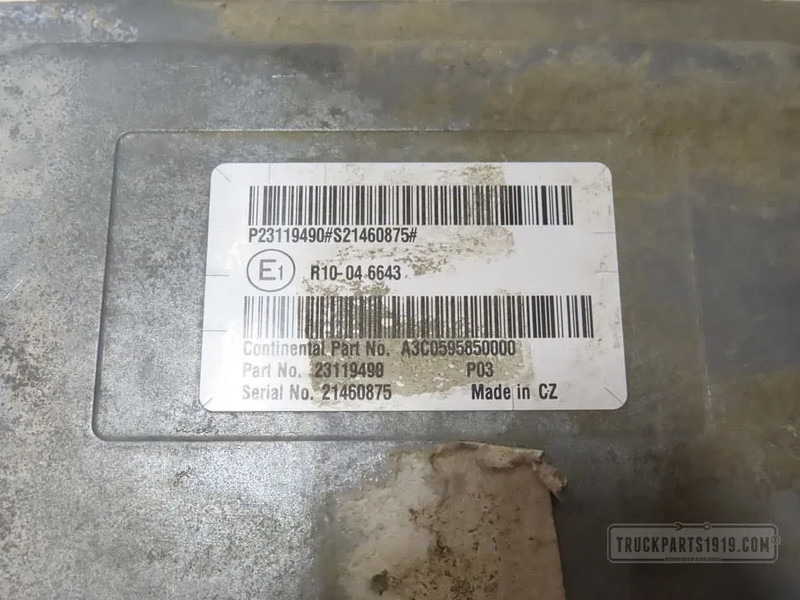 Volvo 23119490 Regeleenheid AdBlue Volvo - كتلة التحكم - شاحنة: صور 2 Volvo 23119490 Regeleenheid AdBlue Volvo - كتلة التحكم - شاحنة: صور 2