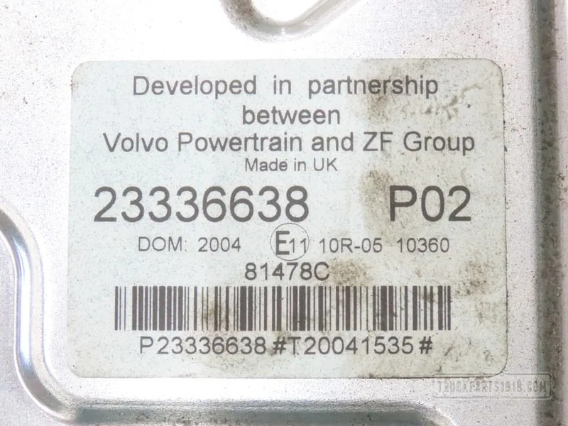 Volvo 23336638 Motor ECU G13C460 E6 Volvo - كتلة التحكم - شاحنة: صور 2 Volvo 23336638 Motor ECU G13C460 E6 Volvo - كتلة التحكم - شاحنة: صور 2