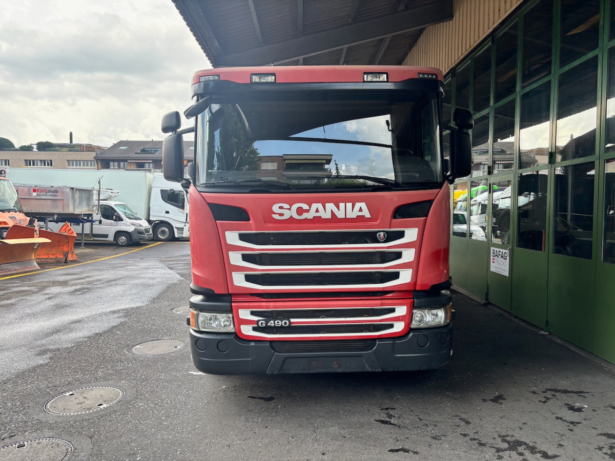 SCANIA G490 6x2 - شاحنة قطع الأشجار, شاحنة كرين: صور 3 SCANIA G490 6x2 - شاحنة قطع الأشجار, شاحنة كرين: صور 3