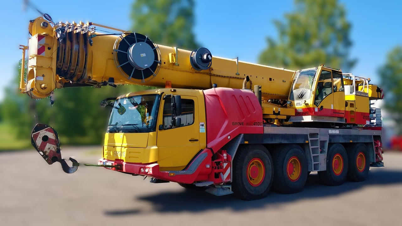 Grove GMK 4100 - موبايل كرين: صور 1 Grove GMK 4100 - موبايل كرين: صور 1