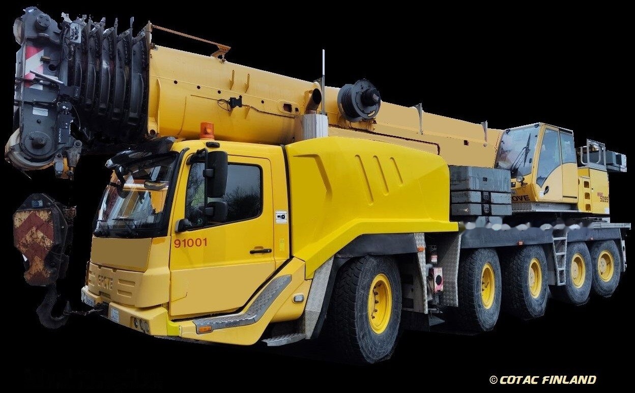 Grove GMK 5095 - موبايل كرين: صور 1 Grove GMK 5095 - موبايل كرين: صور 1