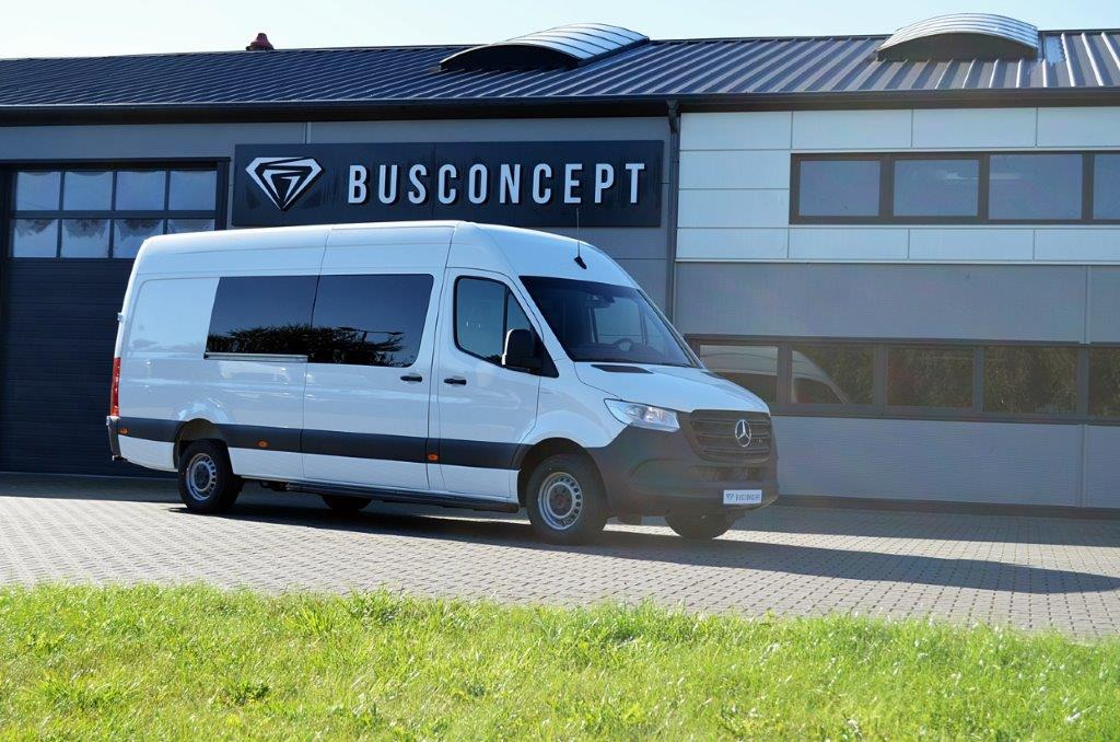 Mercedes 319 L3H2 9-Sitzer - الشاحنات الصغيرة كابينة مزدوجة: صور 2 Mercedes 319 L3H2 9-Sitzer - الشاحنات الصغيرة كابينة مزدوجة: صور 2