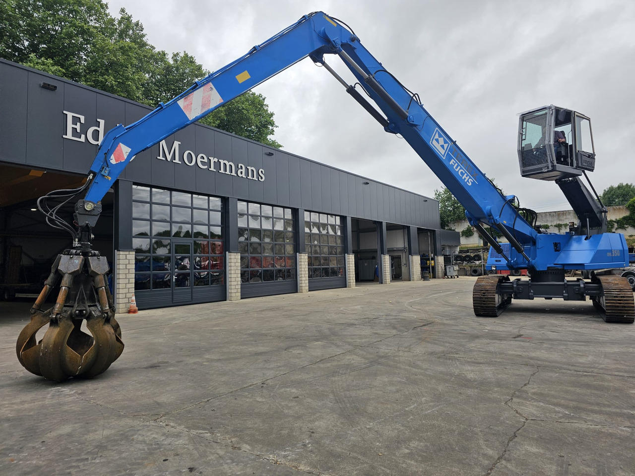 Fuchs RHL 350 Materialhandler With Adjustable Tracks - حفارة النقل والشحن: صور 3 Fuchs RHL 350 Materialhandler With Adjustable Tracks - حفارة النقل والشحن: صور 3