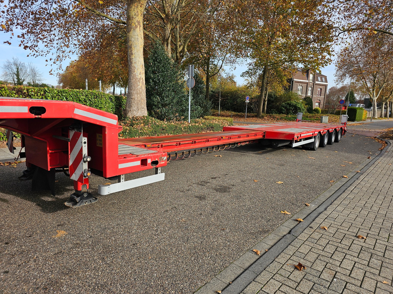 Kel-berg E50 S4 Telescopic - عربة مسطحة منخفضة نصف مقطورة: صور 2 Kel-berg E50 S4 Telescopic - عربة مسطحة منخفضة نصف مقطورة: صور 2