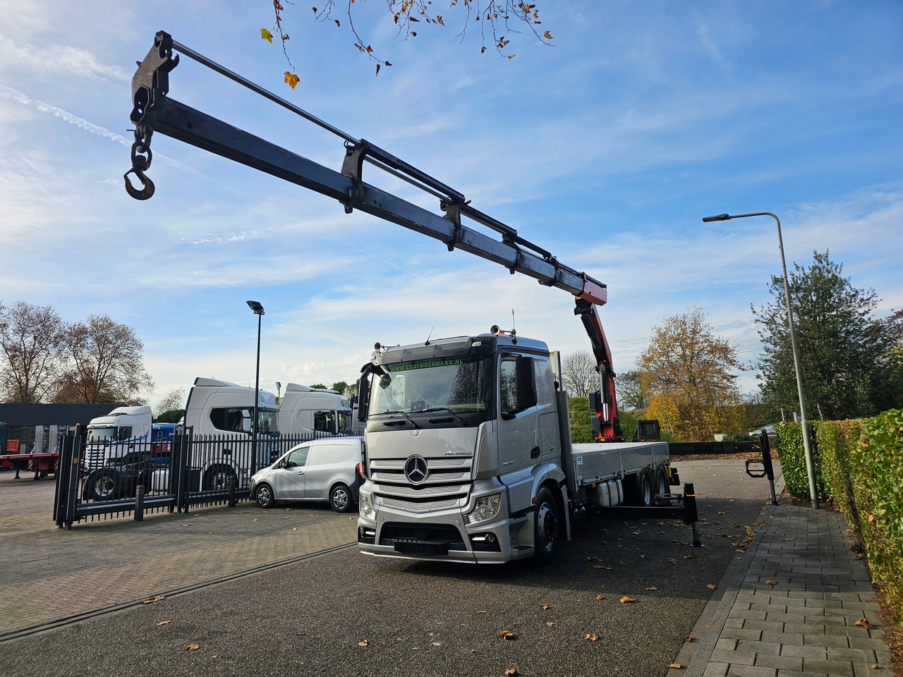 Mercedes Benz Actros 2645 6x4 - شاحنات مسطحة, شاحنة كرين: صور 3 Mercedes Benz Actros 2645 6x4 - شاحنات مسطحة, شاحنة كرين: صور 3