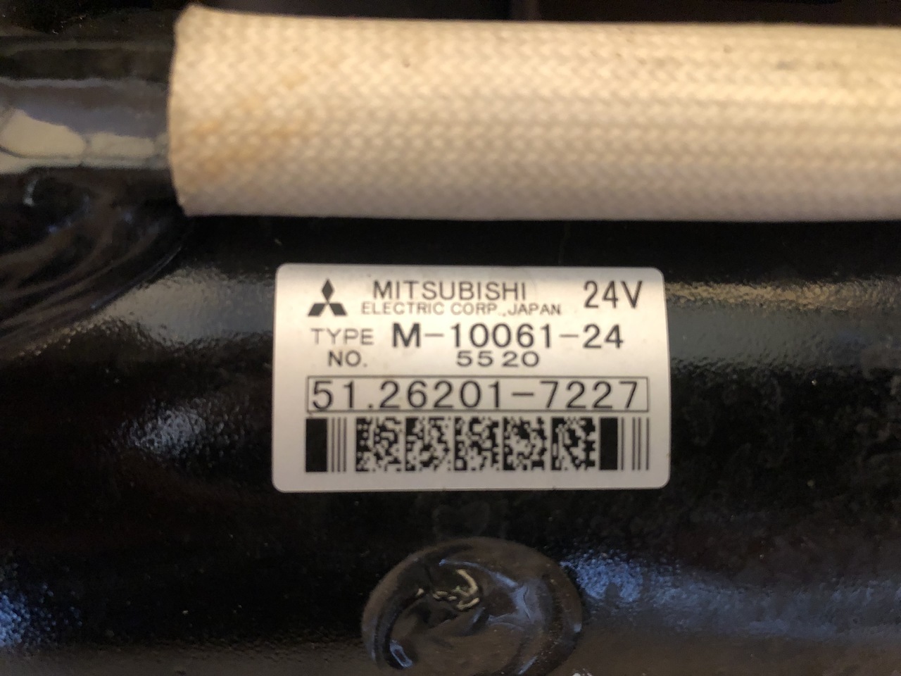 MAN STARTING MOTOR 24V MITSUBISHI - بدء - شاحنة: صور 1 MAN STARTING MOTOR 24V MITSUBISHI - بدء - شاحنة: صور 1