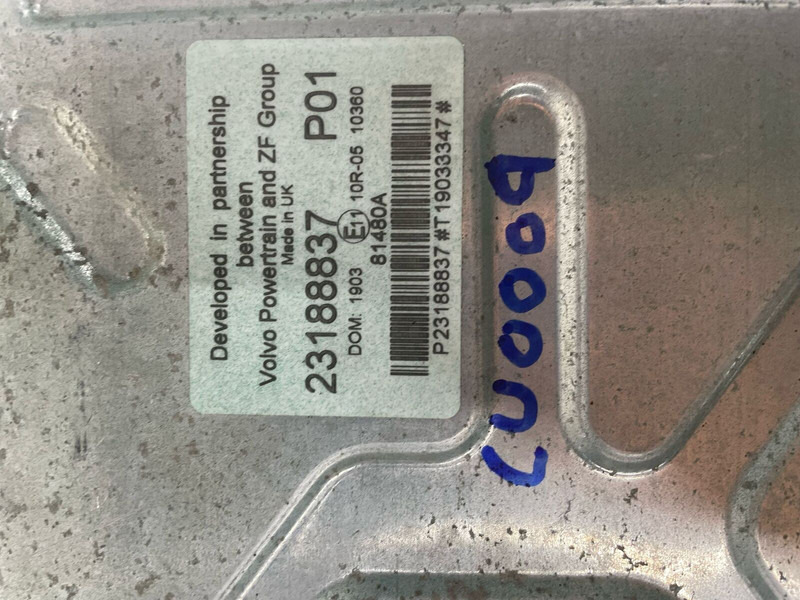 Volvo - كتلة التحكم: صور 2 Volvo - كتلة التحكم: صور 2