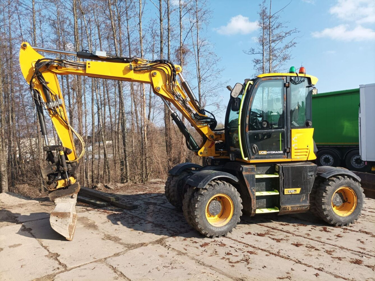 JCB HD110WT T4 - حفارة على عجلات: صور 2 JCB HD110WT T4 - حفارة على عجلات: صور 2