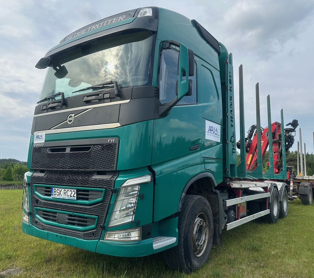 VOLVO FH500 do przewozu drewna - شاحنة قطع الأشجار, شاحنة كرين: صور 5 VOLVO FH500 do przewozu drewna - شاحنة قطع الأشجار, شاحنة كرين: صور 5