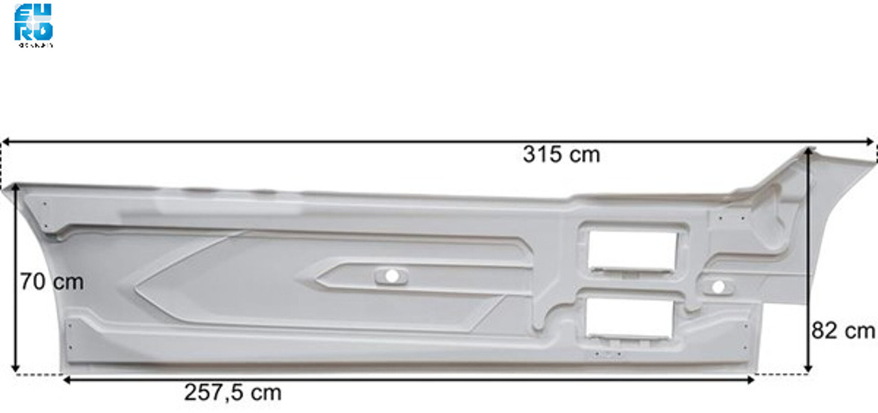 DAF XG XG+ XF ZIJSKIRT SET WB 4000mm 2022- PRIMER ,COMPLEET MET BEVESTIGING. - هيكل السيارة الخارجية - شاحنة: صور 4 DAF XG XG+ XF ZIJSKIRT SET WB 4000mm 2022- PRIMER ,COMPLEET MET BEVESTIGING. - هيكل السيارة الخارجية - شاحنة: صور 4