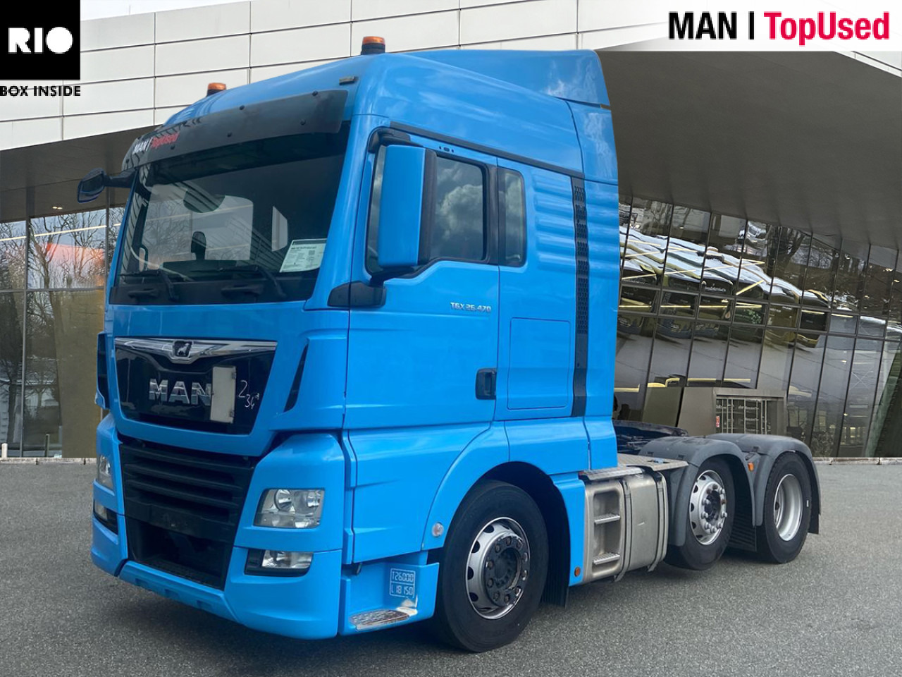 MAN TGX 26.470 6X2/2 BLS "PTO" - شاحنة جرار: صور 1 MAN TGX 26.470 6X2/2 BLS "PTO" - شاحنة جرار: صور 1