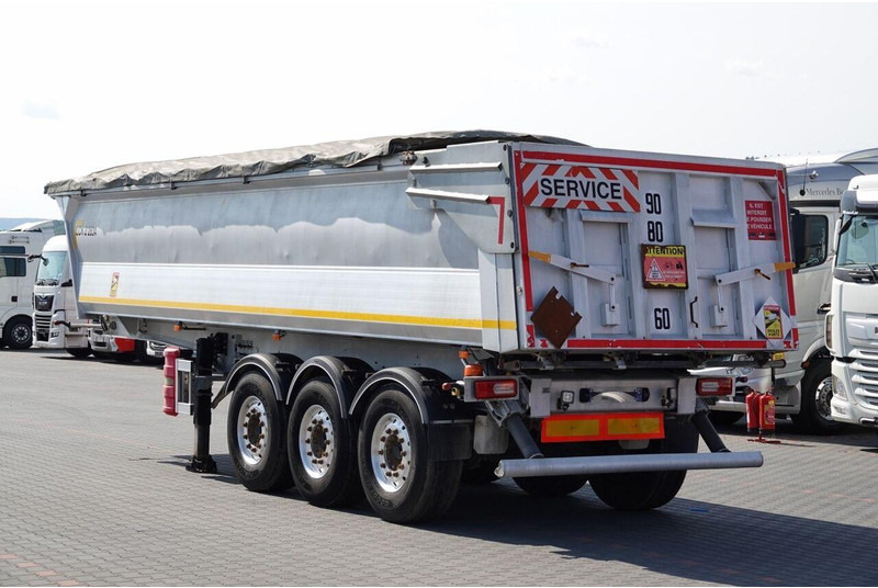 Benalu WYWROTKA 27 m3 / ALUMINIOWA / HYDRAULICZNA KLAPA / 2 OSIE PODNOS - قلابة نصف مقطورة: صور 3 Benalu WYWROTKA 27 m3 / ALUMINIOWA / HYDRAULICZNA KLAPA / 2 OSIE PODNOS - قلابة نصف مقطورة: صور 3