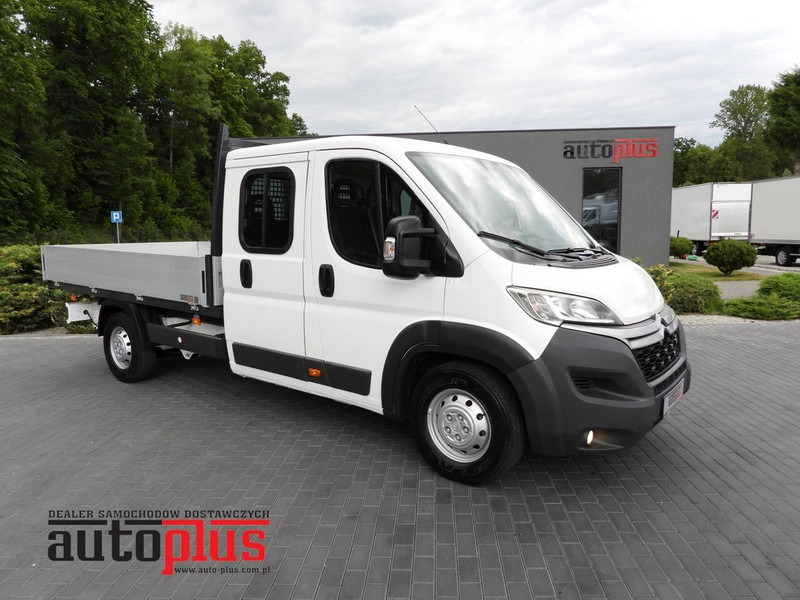 Citroën JUMPER SKRZYNIA PODWÓJNA KABINA DOKA 7 MIEJSC TEMPOMAT KLIMATYZ - الشاحنات الصغيرة المسطحة, الشاحنات الصغيرة كابينة مزدوجة: صور 1 Citroën JUMPER SKRZYNIA PODWÓJNA KABINA DOKA 7 MIEJSC TEMPOMAT KLIMATYZ - الشاحنات الصغيرة المسطحة, الشاحنات الصغيرة كابينة مزدوجة: صور 1